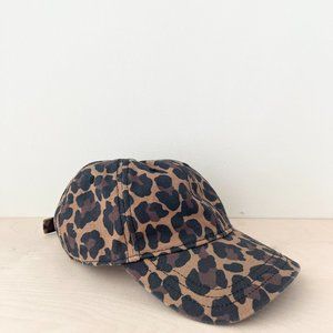 J.Crew Leopard Print Hat